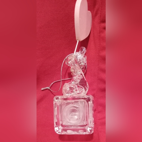 Babys first Christmas Baby Bear word block ornament - Picture 3 of 6